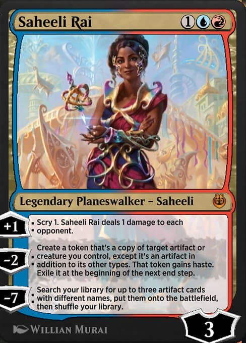 Saheeli Rai from Kaladesh Remastered (Mythic)