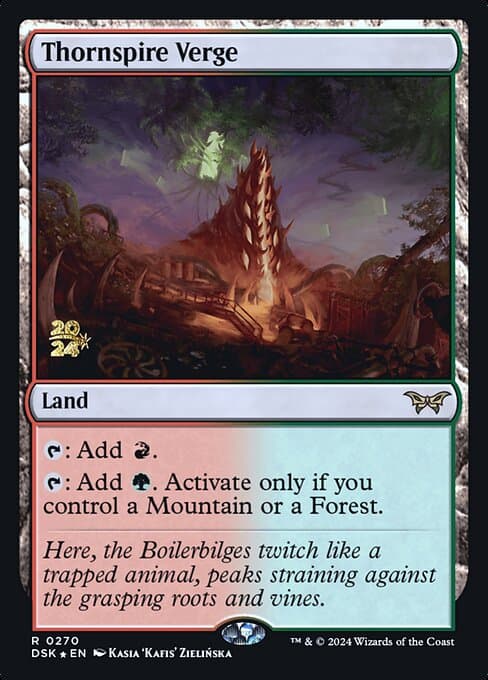 Thornspire Verge from Duskmourn: House of Horror Promos (Rare)