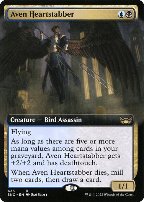 Aven Heartstabber from Streets of New Capenna (Rare)