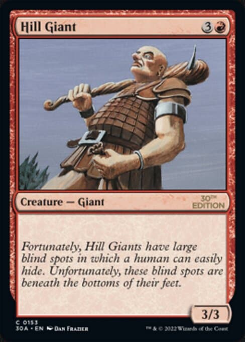 Hill Giant from 30th Anniversary Edition (Common)