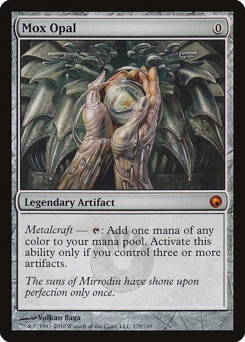Mox Opal from Scars of Mirrodin (Mythic)