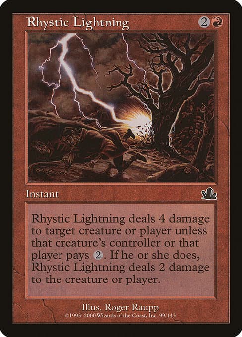 Rhystic Lightning (Common)
