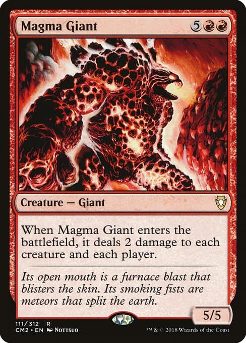 Magma Giant from Commander Anthology Volume II (Rare)
