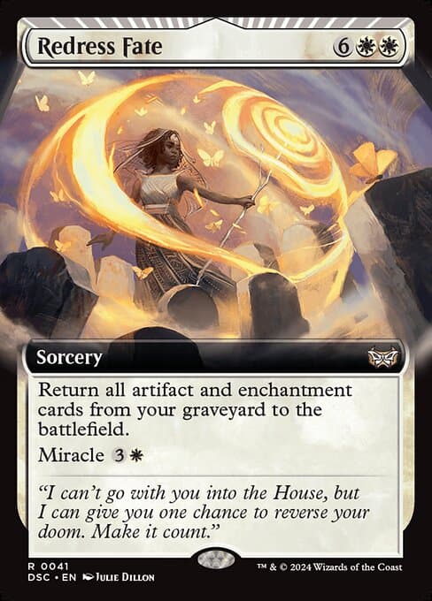 Redress Fate from Duskmourn: House of Horror Commander (Rare)