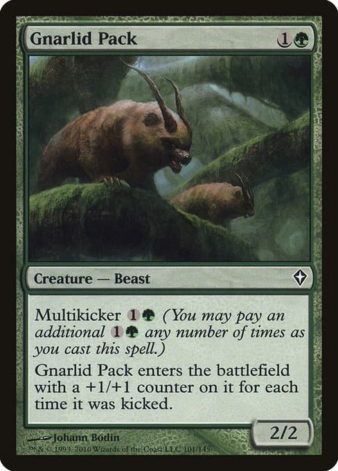 Gnarlid Pack from Worldwake (Common)