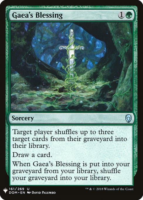 Gaea's Blessing from The List (Uncommon)