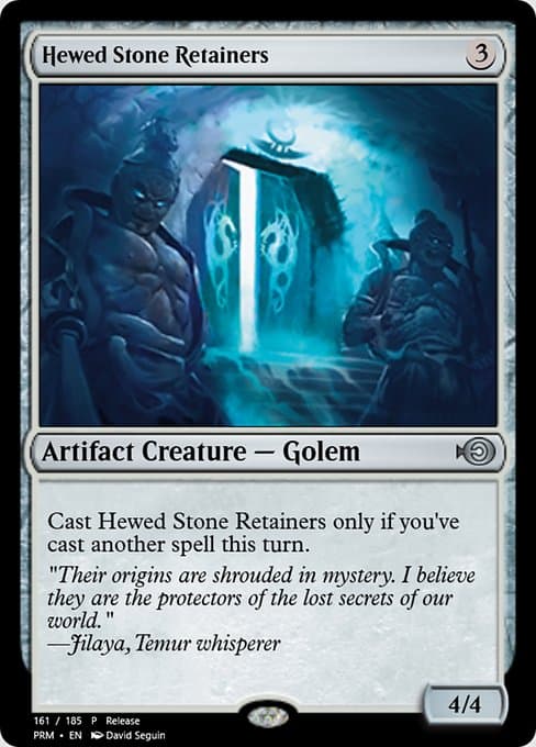 Hewed Stone Retainers from Magic Online Promos (Uncommon)