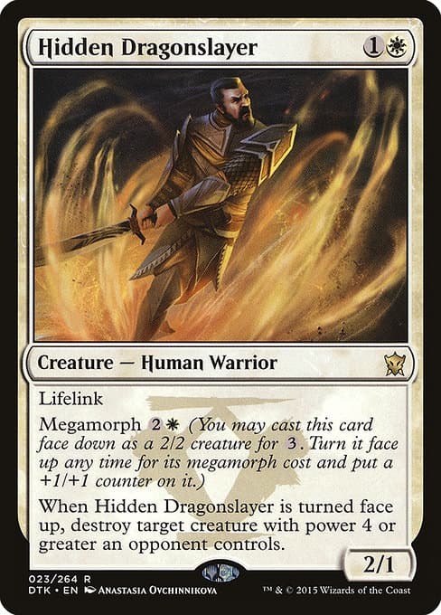 Hidden Dragonslayer from Dragons of Tarkir (Rare)