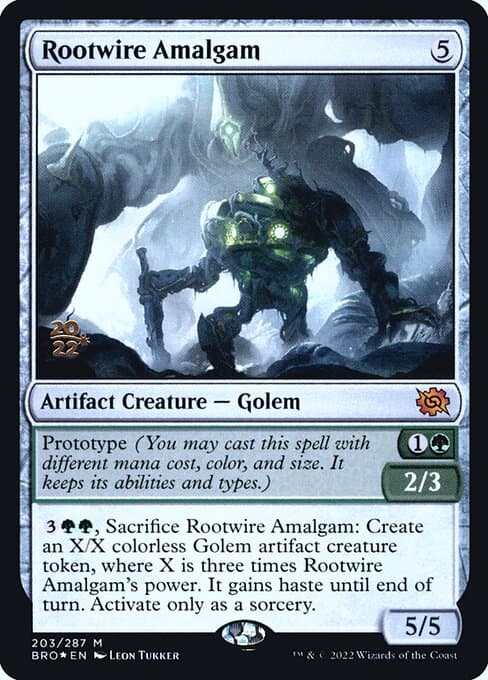 Rootwire Amalgam from The Brothers' War Promos (Mythic)