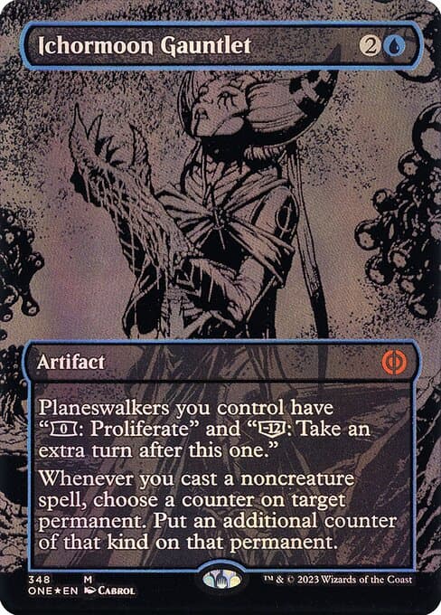 Ichormoon Gauntlet from Phyrexia: All Will Be One (Mythic)
