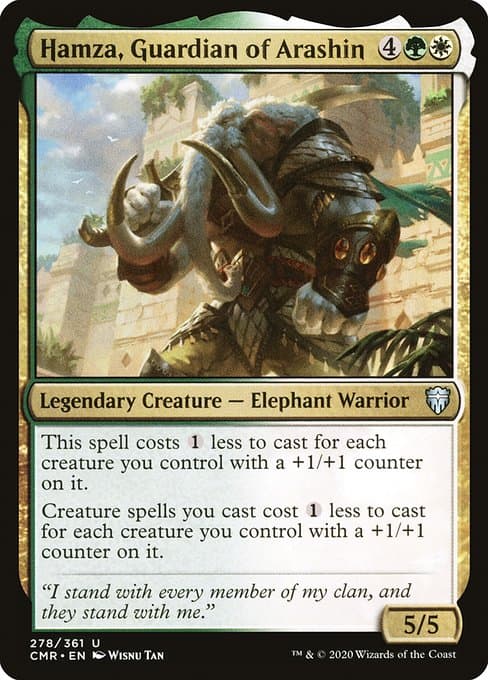 Hamza, Guardian of Arashin from Commander Legends (Uncommon)