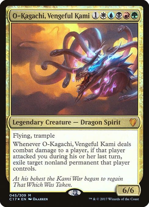 O-Kagachi, Vengeful Kami from Commander 2017 (Mythic)