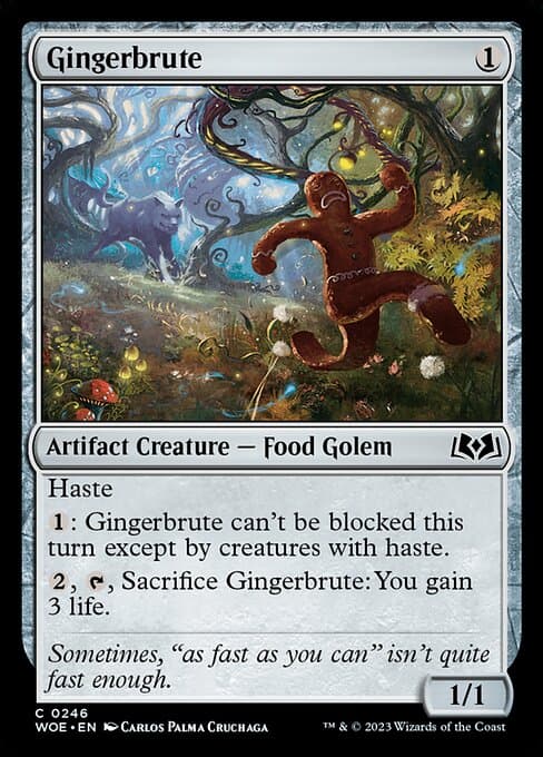 Gingerbrute from Wilds of Eldraine (Common)