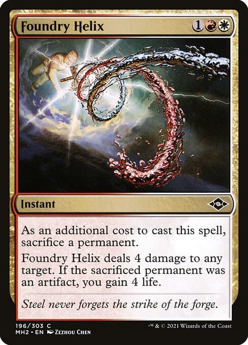 Foundry Helix from Modern Horizons 2 (Common)