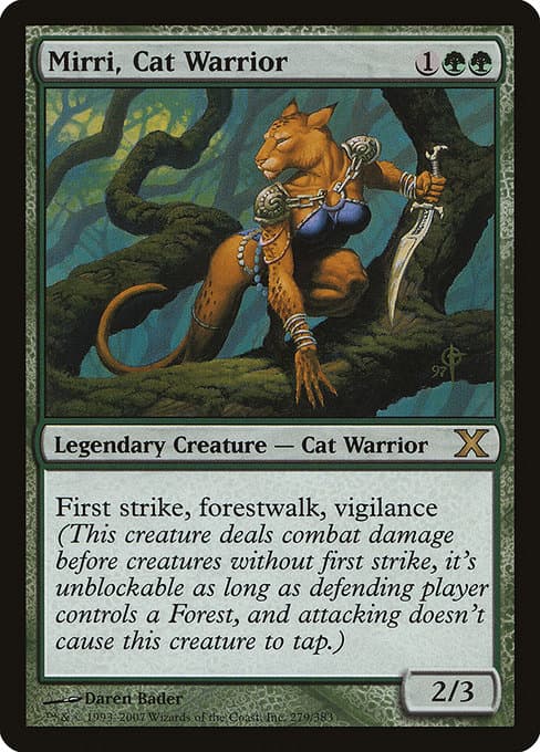 Mirri, Cat Warrior (Rare)
