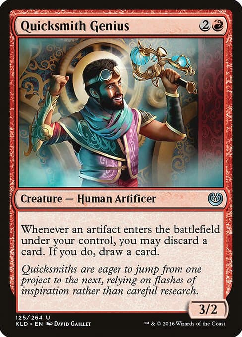 Quicksmith Genius from Kaladesh (Uncommon)