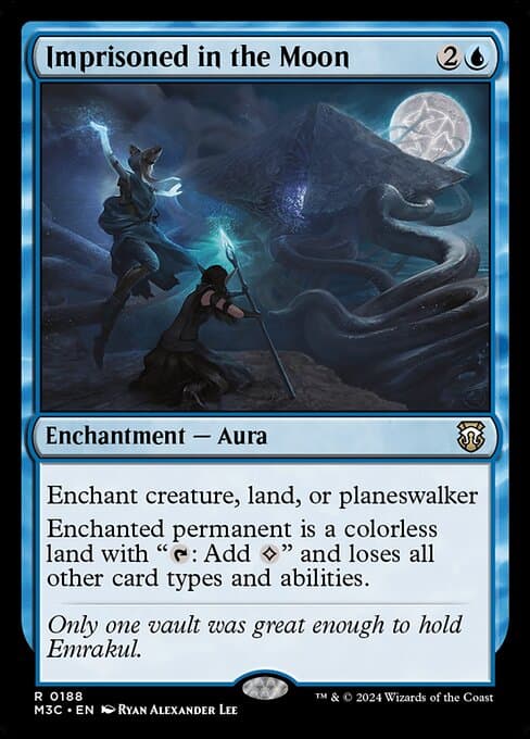 Imprisoned in the Moon from Modern Horizons 3 Commander (Rare)
