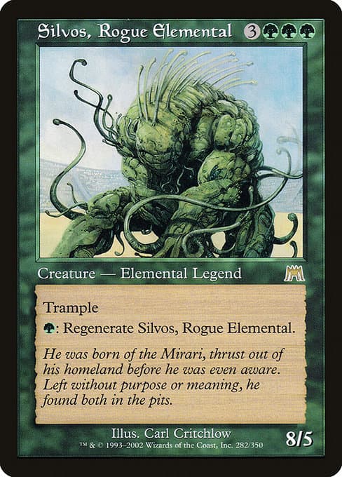 Silvos, Rogue Elemental from Onslaught (Rare)