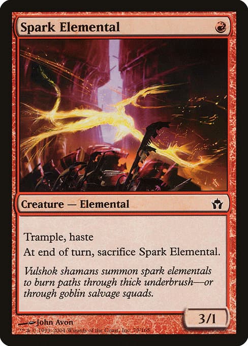 Spark Elemental from Fifth Dawn (Common)