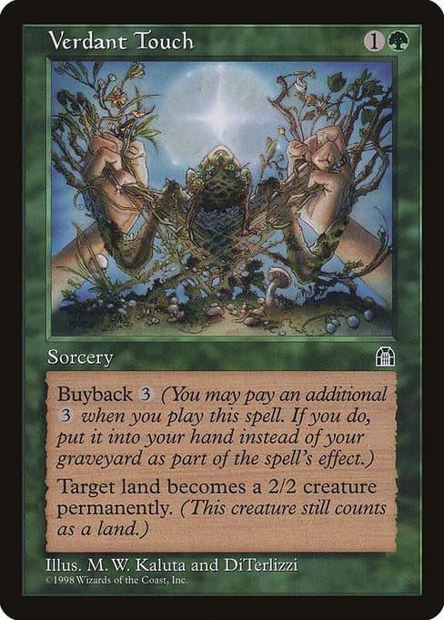 Verdant Touch from Stronghold (Rare)