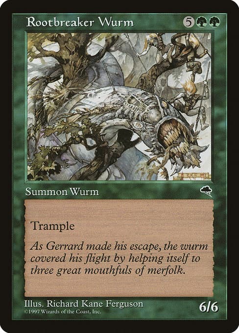 Rootbreaker Wurm from Tempest (Common)