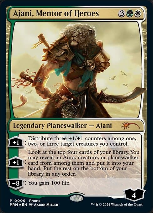 Ajani, Mentor of Heroes (Mythic)