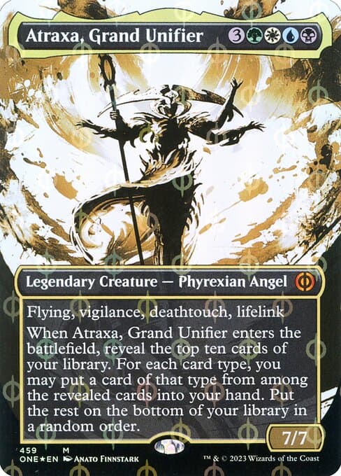 Atraxa, Grand Unifier from Phyrexia: All Will Be One (Mythic)