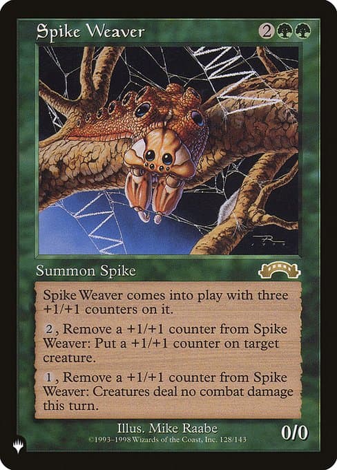 Spike Weaver from The List (Rare)