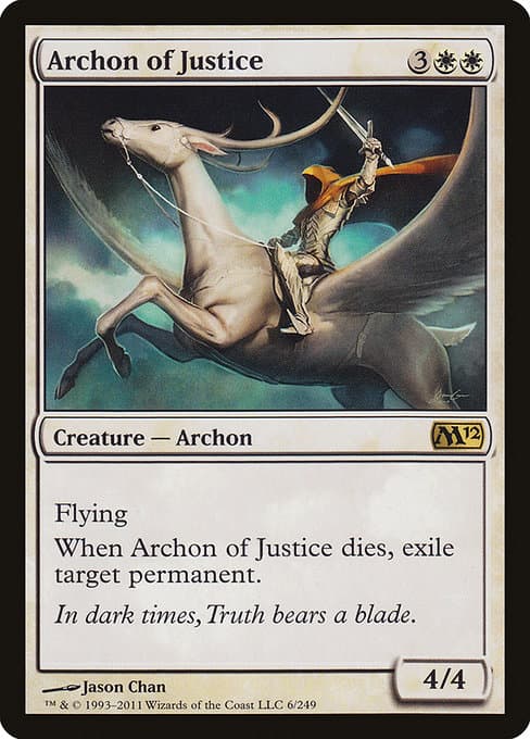 Archon of Justice from Magic 2012 (Rare)