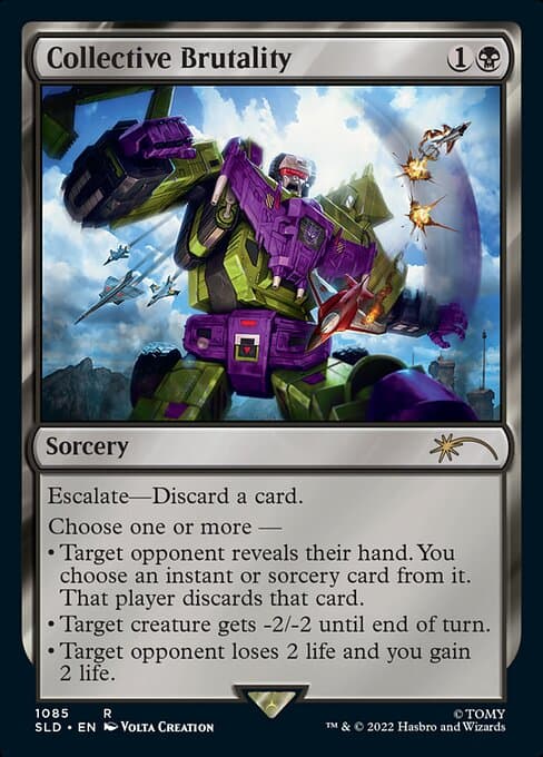 Collective Brutality from Secret Lair Drop (Rare)