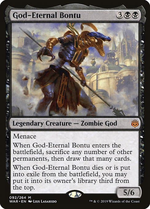 God-Eternal Bontu from War of the Spark (Mythic)