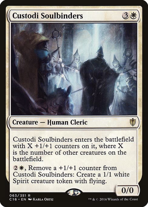 Custodi Soulbinders from Commander 2016 (Rare)