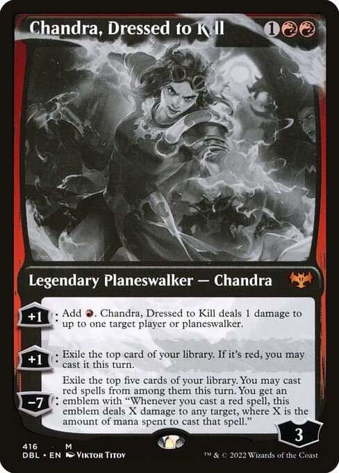 Chandra, Dressed to Kill from Innistrad: Double Feature (Mythic)