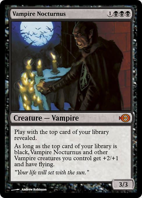Vampire Nocturnus from Magic Online Promos (Mythic)