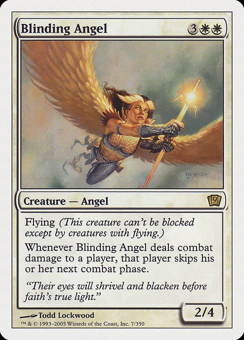 Blinding Angel from Ninth Edition (Rare)