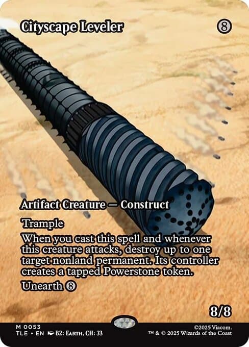 Cityscape Leveler from Avatar: The Last Airbender Eternal (Mythic)