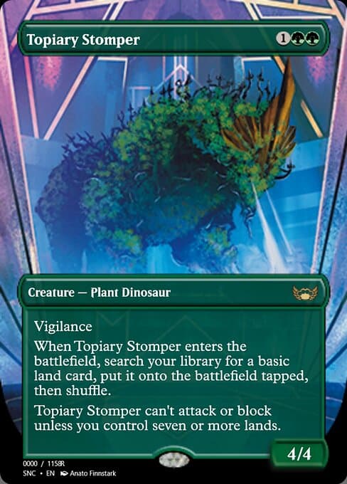 Topiary Stomper from Magic Online Promos (Rare)