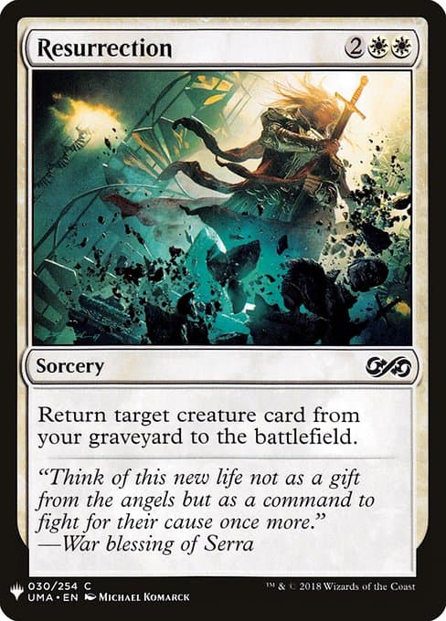 Resurrection from The List (Common)