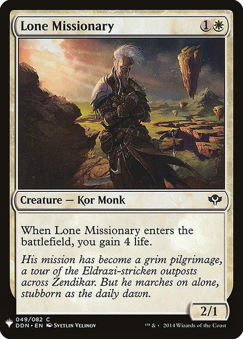 Lone Missionary from The List (Common)
