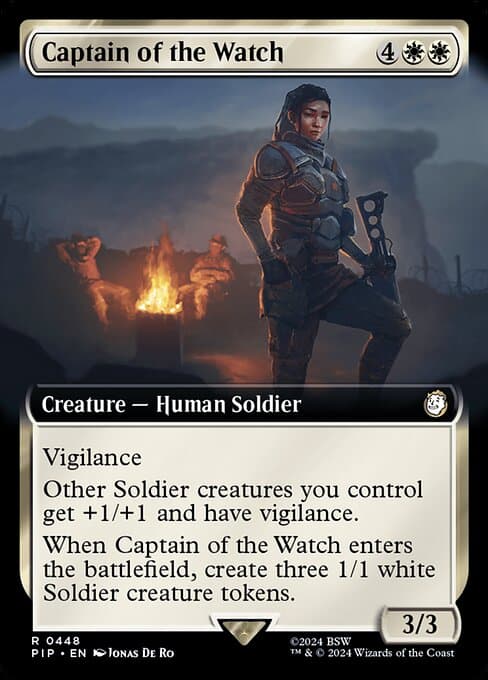 Captain of the Watch from Fallout (Rare)