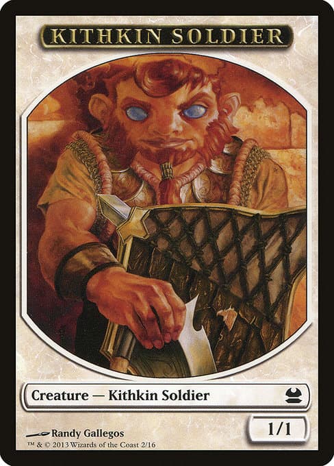 Kithkin Soldier from Modern Masters Tokens (Common)