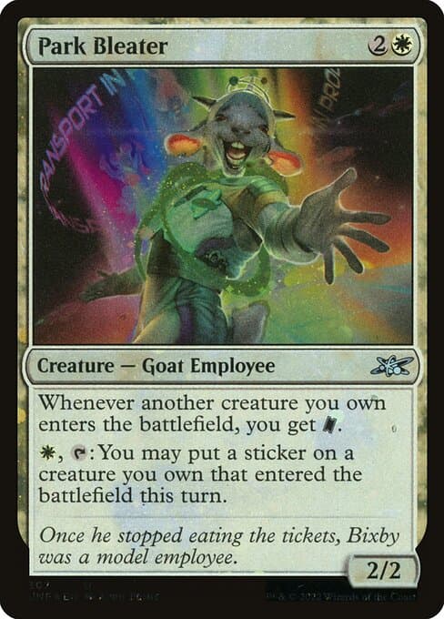Park Bleater from Unfinity (Uncommon)