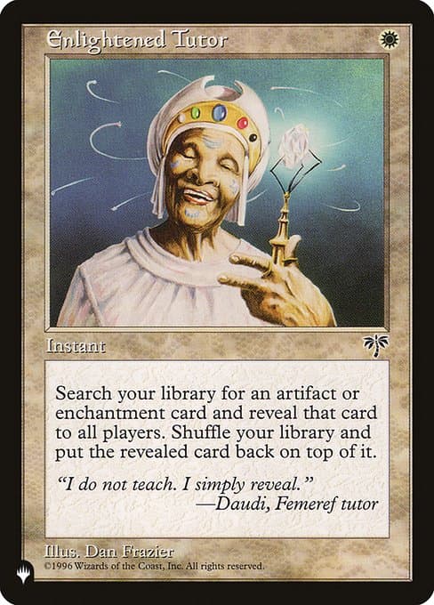 Enlightened Tutor from The List (Uncommon)