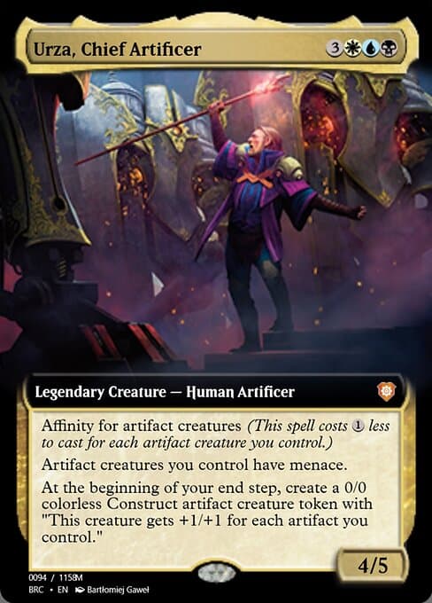 Urza, Chief Artificer from Magic Online Promos (Mythic)