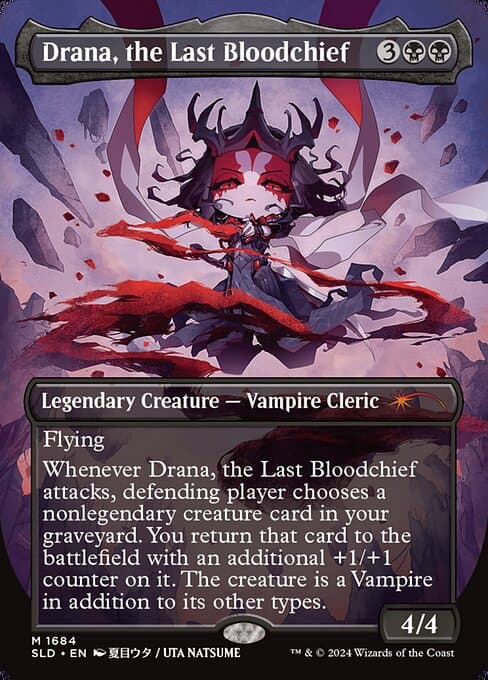 Drana, the Last Bloodchief from Secret Lair Drop (Mythic)