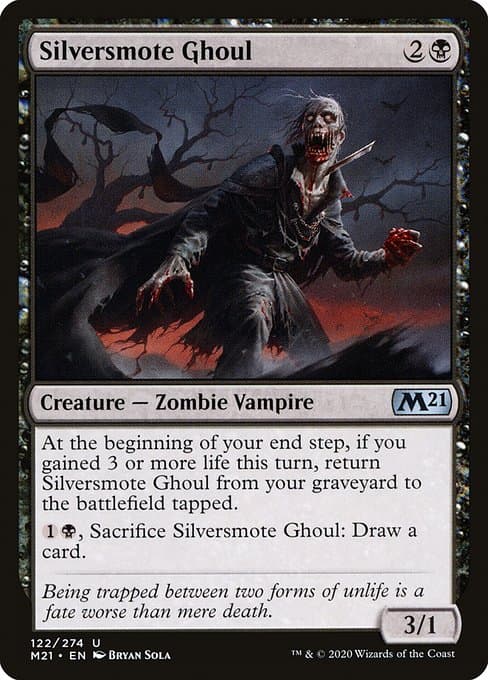 Silversmote Ghoul from Core Set 2021 (Uncommon)