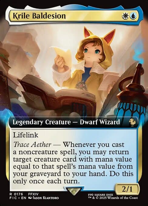 Krile Baldesion from Final Fantasy Commander (Rare)