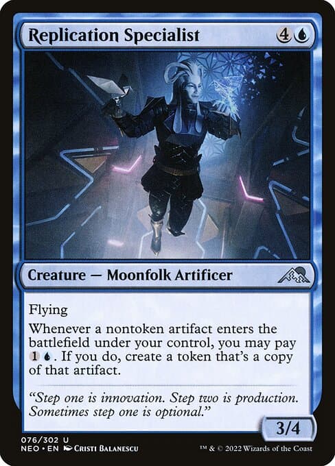 Replication Specialist from Kamigawa: Neon Dynasty (Uncommon)