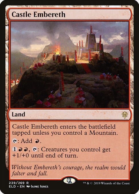 Castle Embereth from Throne of Eldraine (Rare)