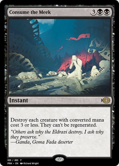 Consume the Meek from Magic Online Promos (Rare)